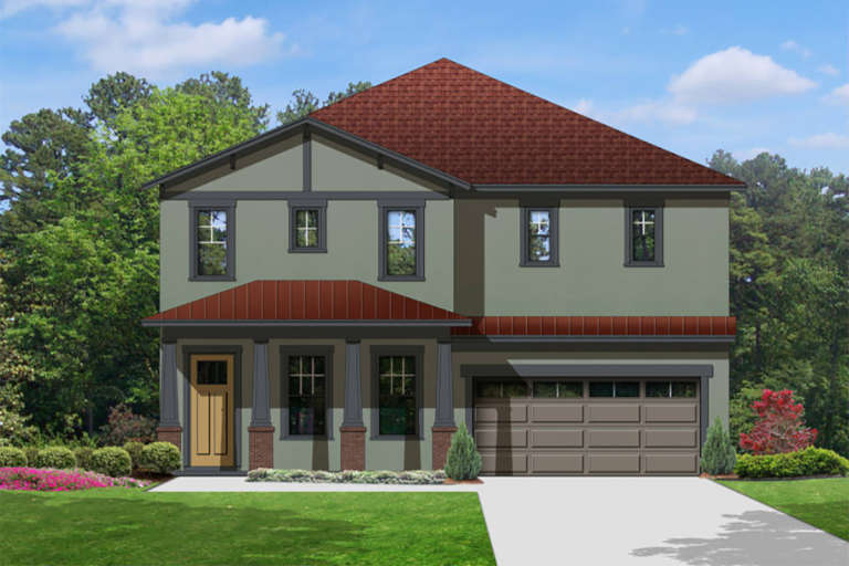 House Plan House Plan #19742 Front Elevation