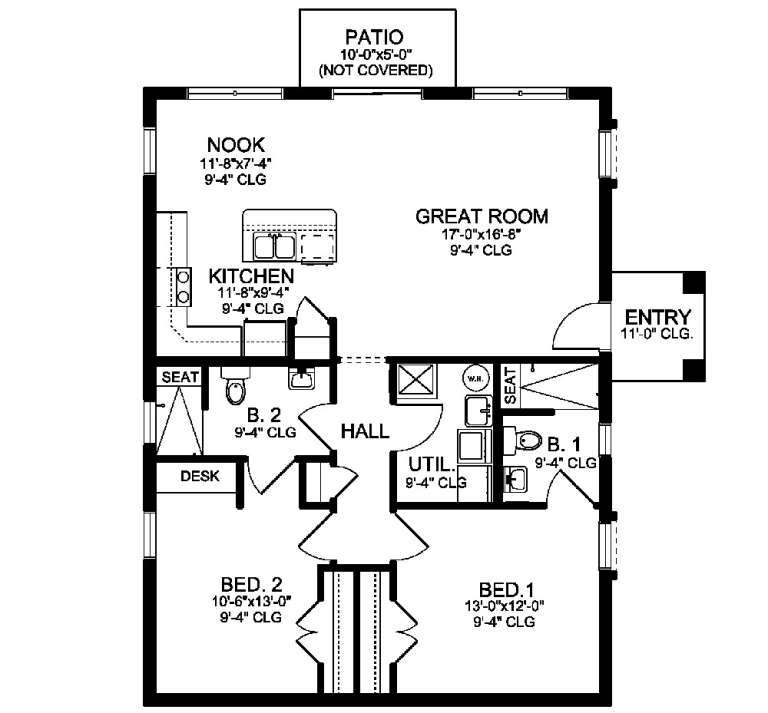 House Plan House Plan #19743 Drawing 1