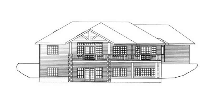 Craftsman House Plan #039-00529 Elevation Photo