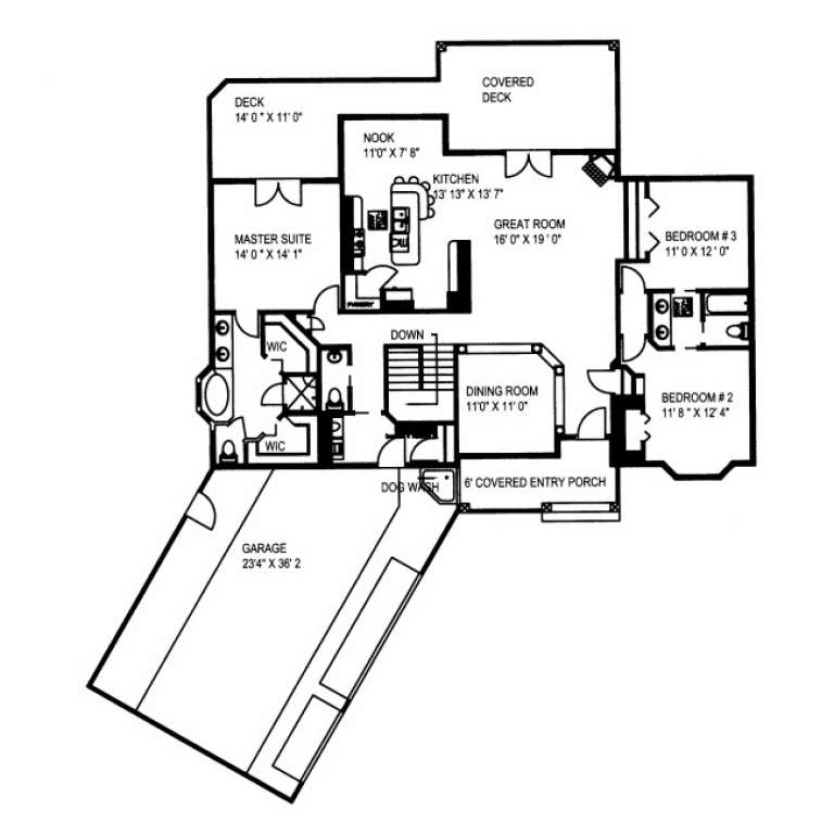 House Plan House Plan #1975 Drawing 2