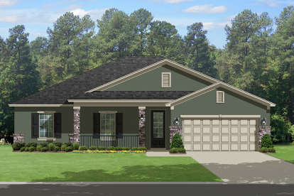 House Plan House Plan #19766 Front Elevation