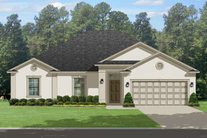 Florida House Plan #3978-00137 Elevation Photo