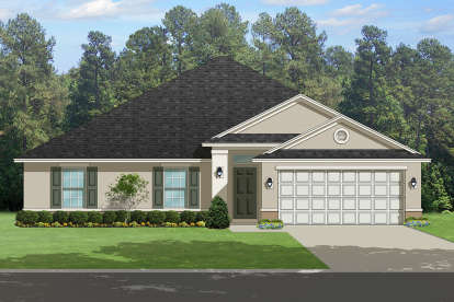 Florida House Plan #3978-00139 Elevation Photo