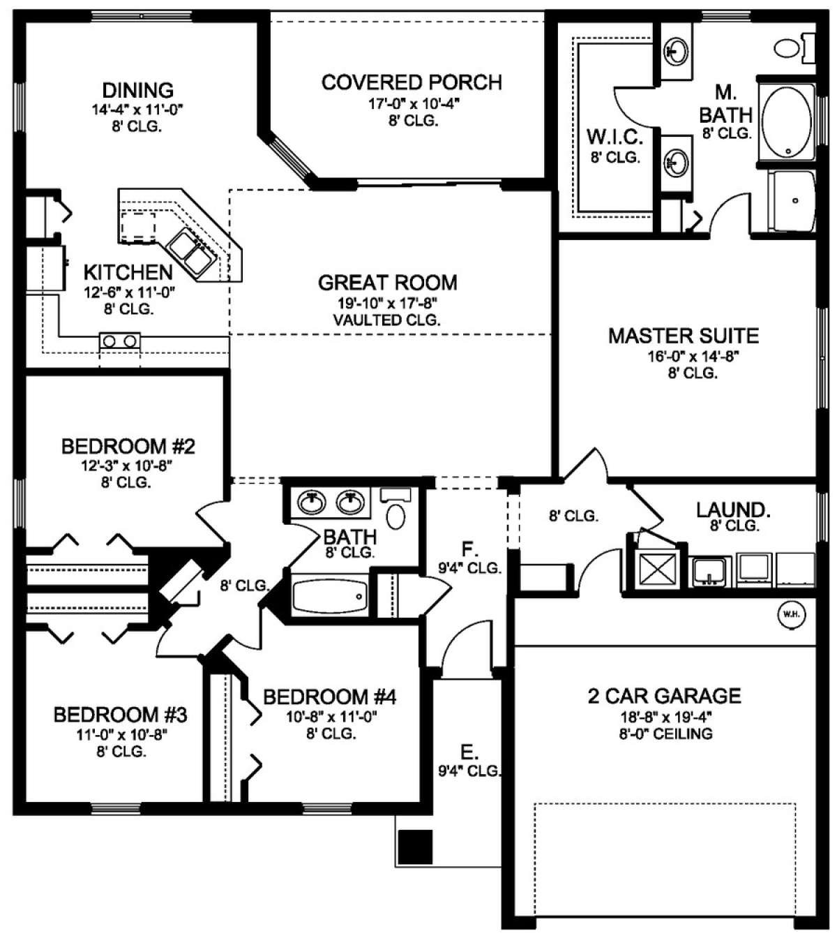 Main Floor  for House Plan #3978-00139