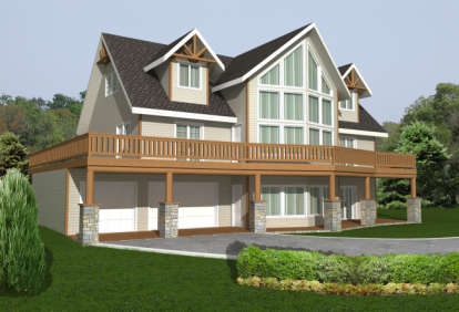 Northwest House Plan #039-00530 Elevation Photo