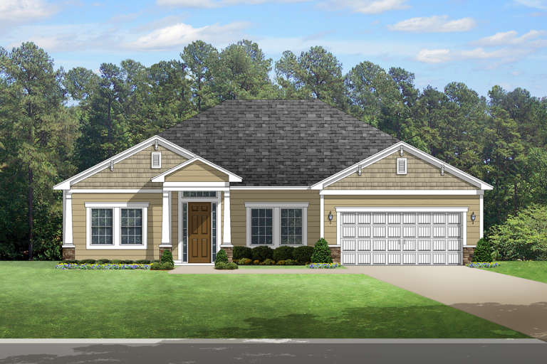 House Plan House Plan #19773 Front Elevation