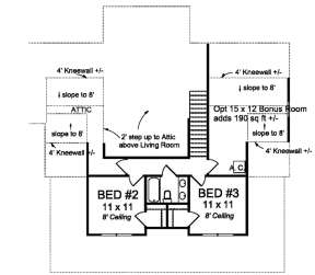 Second Floor for House Plan #4848-00348