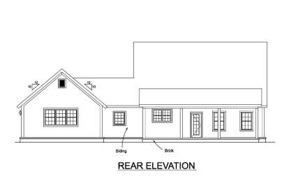 Craftsman House Plan #4848-00350 Elevation Photo