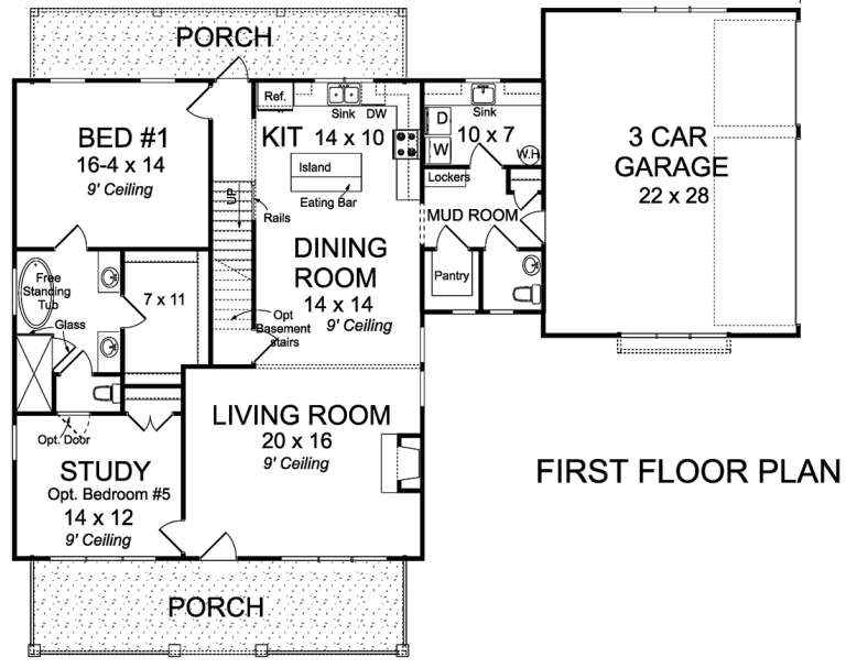 House Plan House Plan #19780 Drawing 1