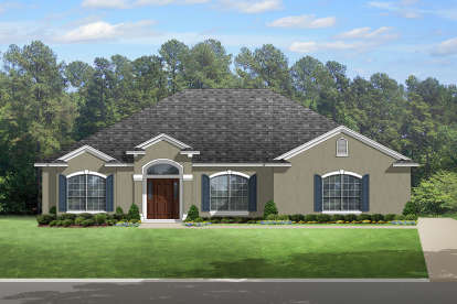 Florida House Plan #3978-00148 Elevation Photo