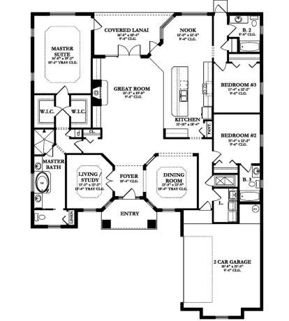Main Floor  for House Plan #3978-00154