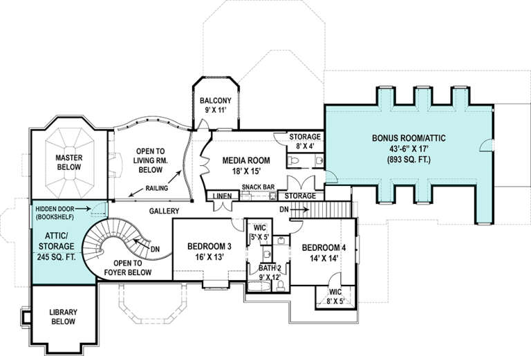 House Plan House Plan #19790 Drawing 2