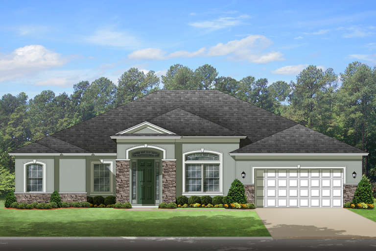 House Plan House Plan #19795 Front Elevation 