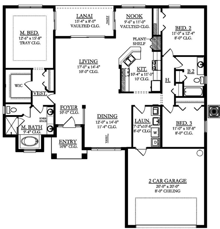 House Plan House Plan #19796 Drawing 1
