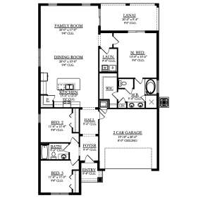 Main Floor  for House Plan #3978-00160