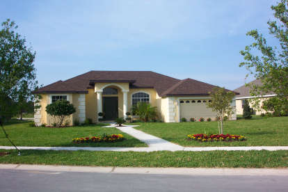 Florida House Plan #3978-00163 Elevation Photo