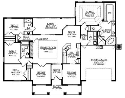 Main Floor  for House Plan #3978-00164