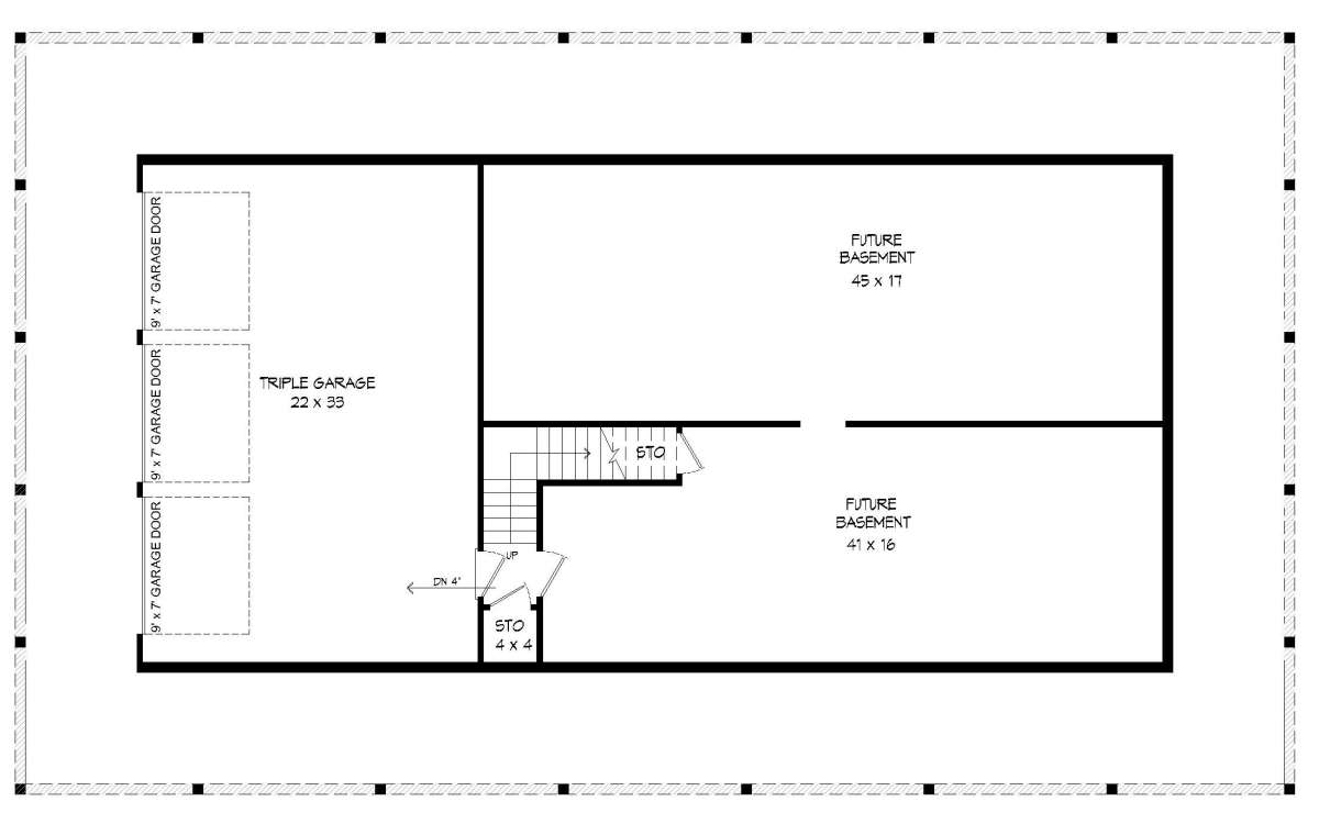 Basement  for House Plan #940-00103