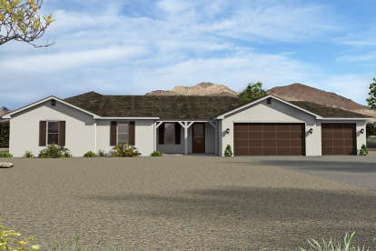 House Plan House Plan #19804 Front Elevation 