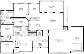 Main Floor  for House Plan #940-00104