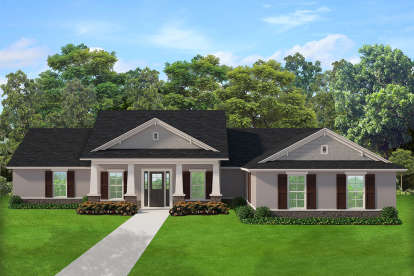 Country House Plan #3978-00168 Elevation Photo