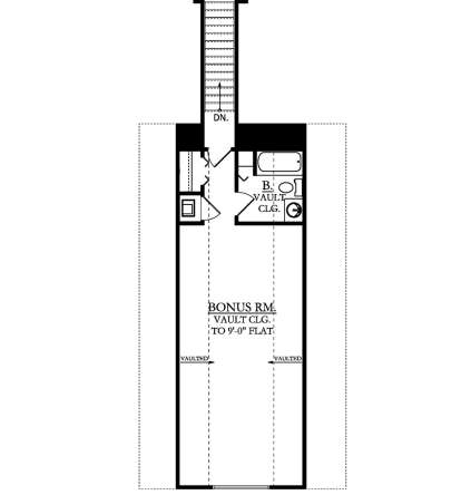 Bonus Room for House Plan #3978-00173