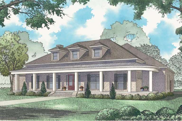 House Plan House Plan #19824 Front Elevation 