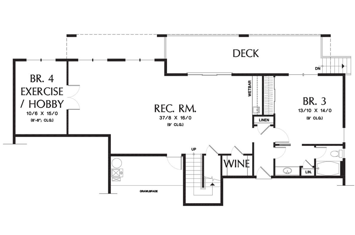 Basement  for House Plan #2559-00666