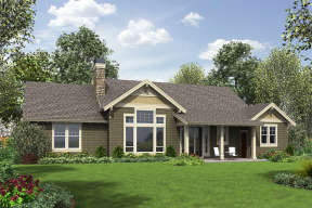 Craftsman House Plan #2559-00667 Elevation Photo