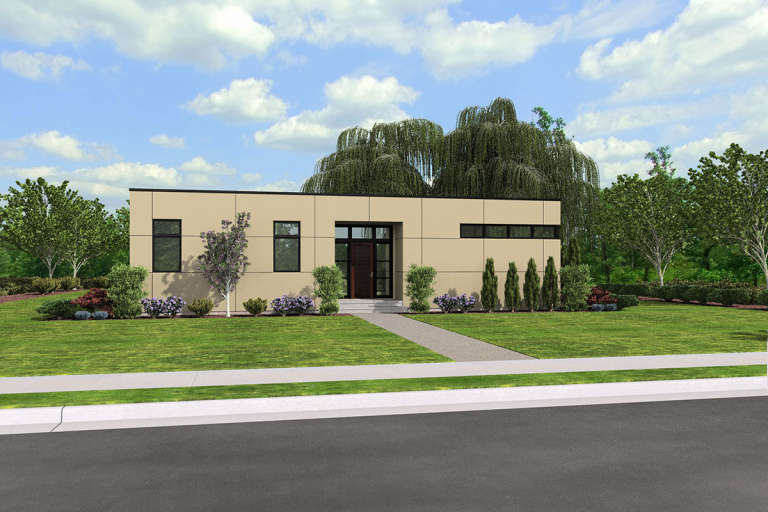 House Plan House Plan #19829 Front Elevation 