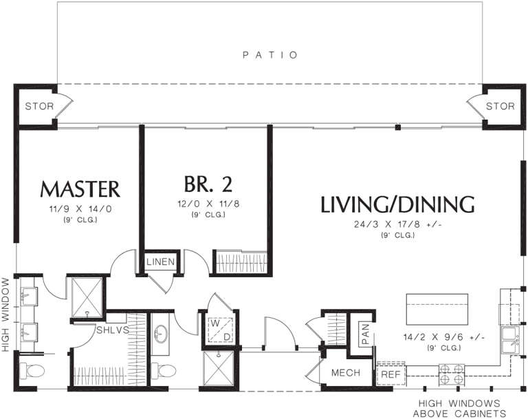 House Plan House Plan #19829 Drawing 1