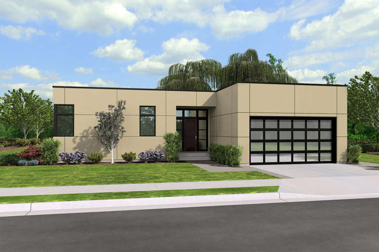 House Plan House Plan #19831 Front Elevation 