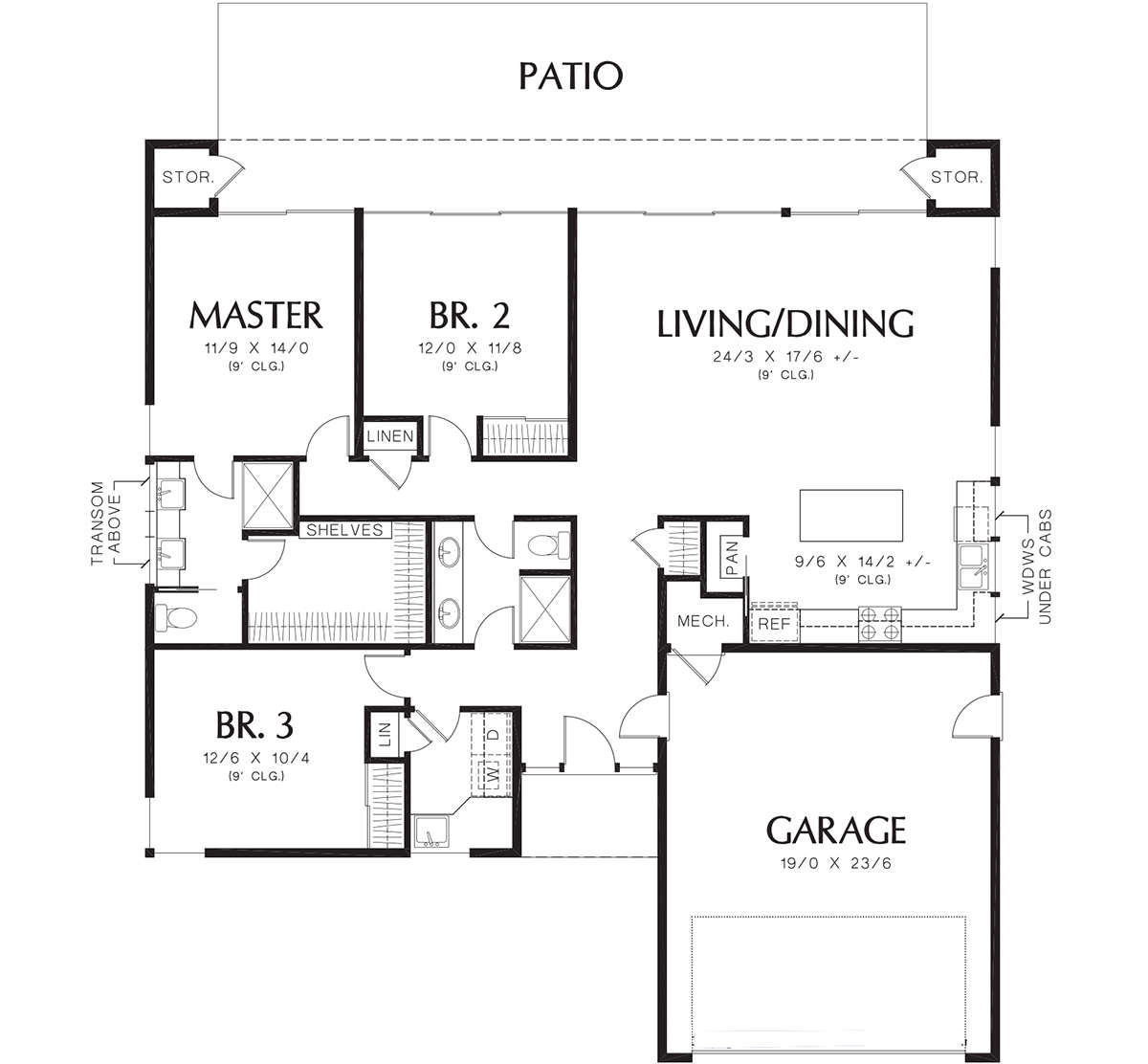 Main Floor  for House Plan #2559-00670