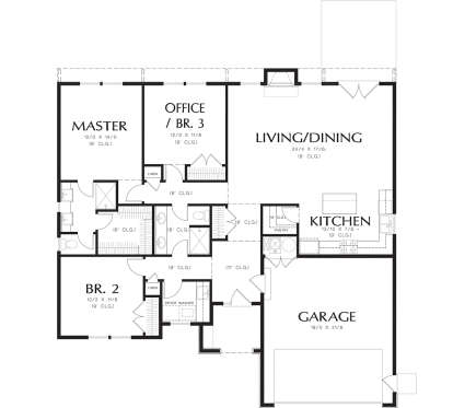 Main Floor  for House Plan #2559-00672