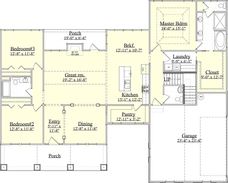 House Plan House Plan #19837 Drawing 1