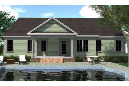 Craftsman House Plan #6939-00002 Elevation Photo