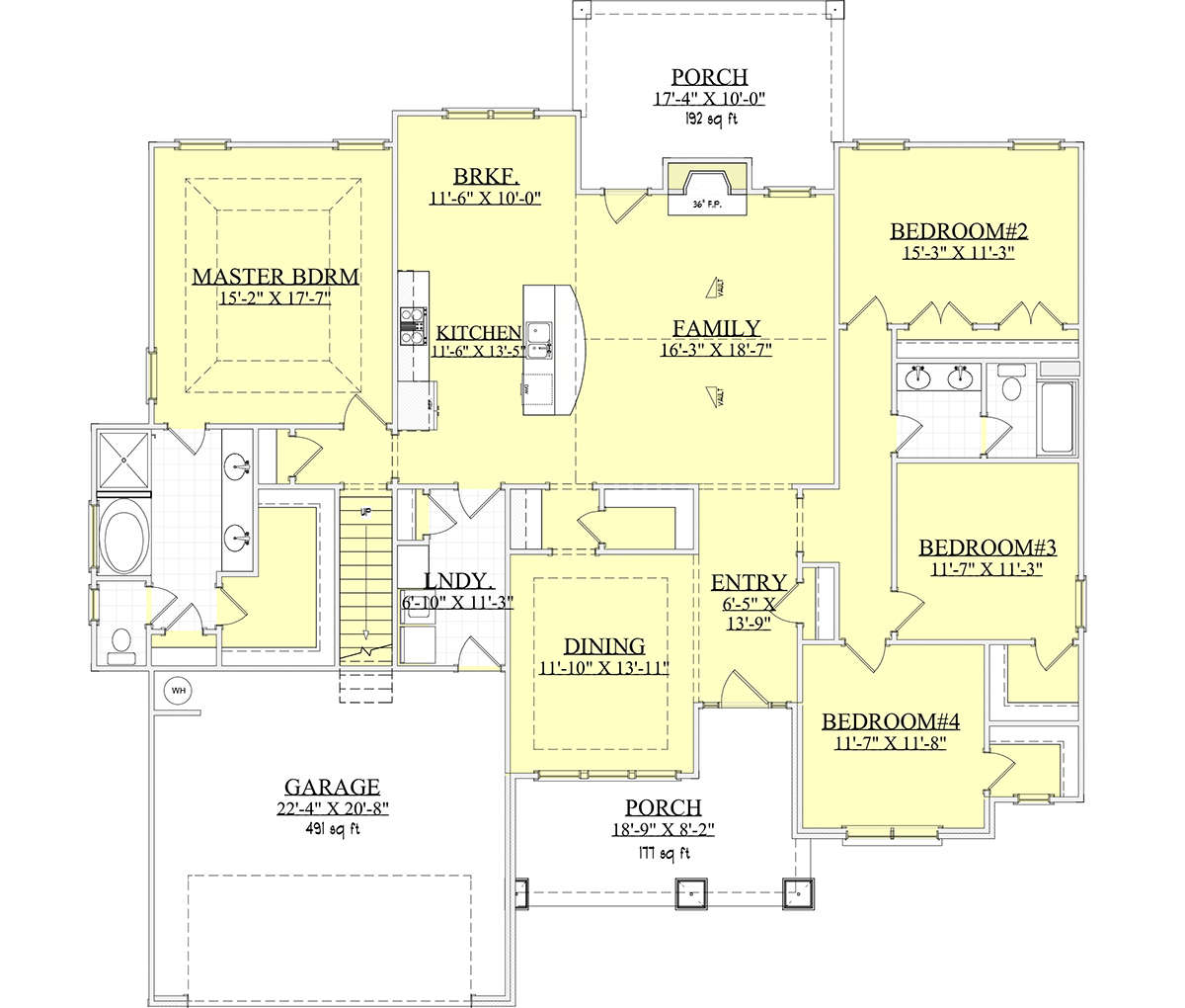 Main Floor  for House Plan #6939-00002