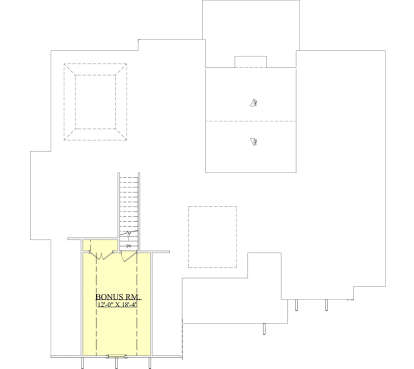 Bonus Room for House Plan #6939-00002