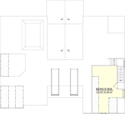 Bonus Room for House Plan #6939-00003