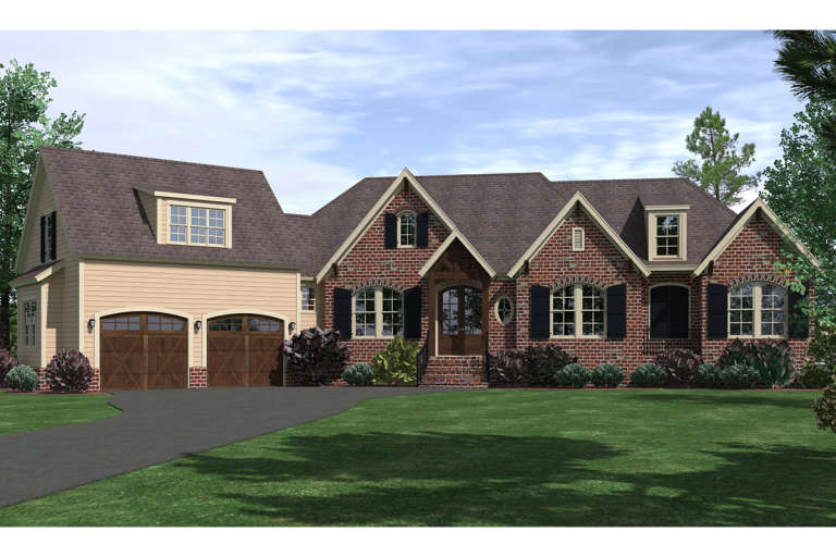 House Plan House Plan #19841 Front Elevation 