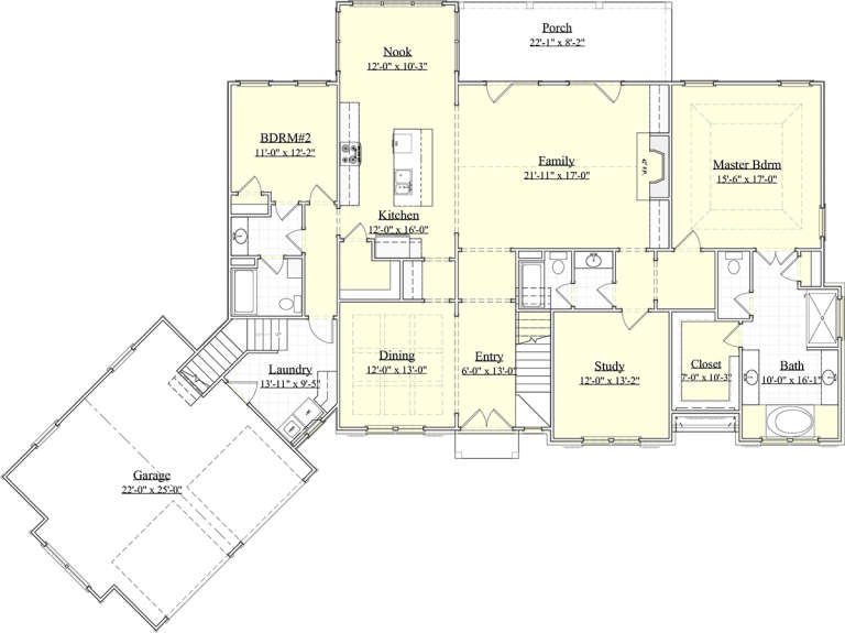 House Plan House Plan #19841 Drawing 1