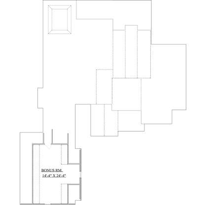 Bonus Room for House Plan #6939-00007