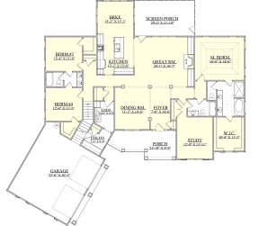 Main Floor  for House Plan #6939-00009
