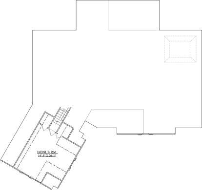 Bonus Room for House Plan #6939-00009