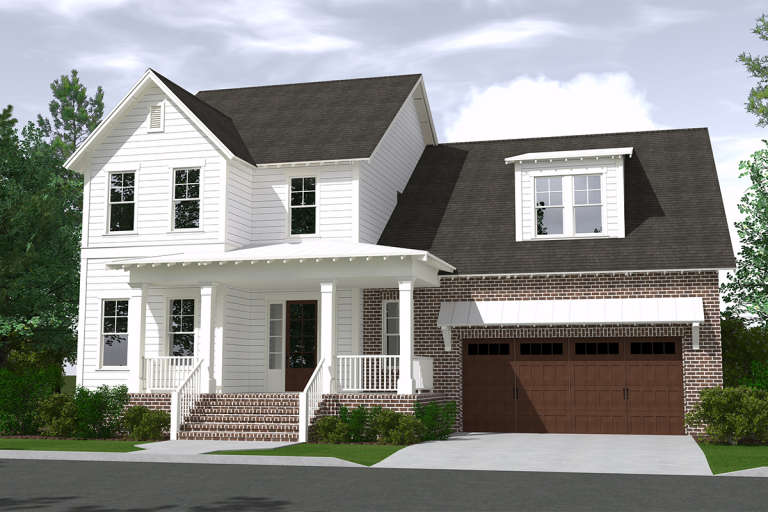 House Plan House Plan #19846 Front Elevation 
