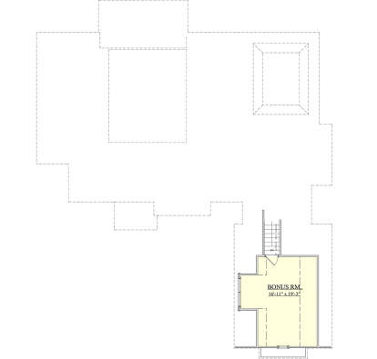 Bonus Room for House Plan #6939-00013