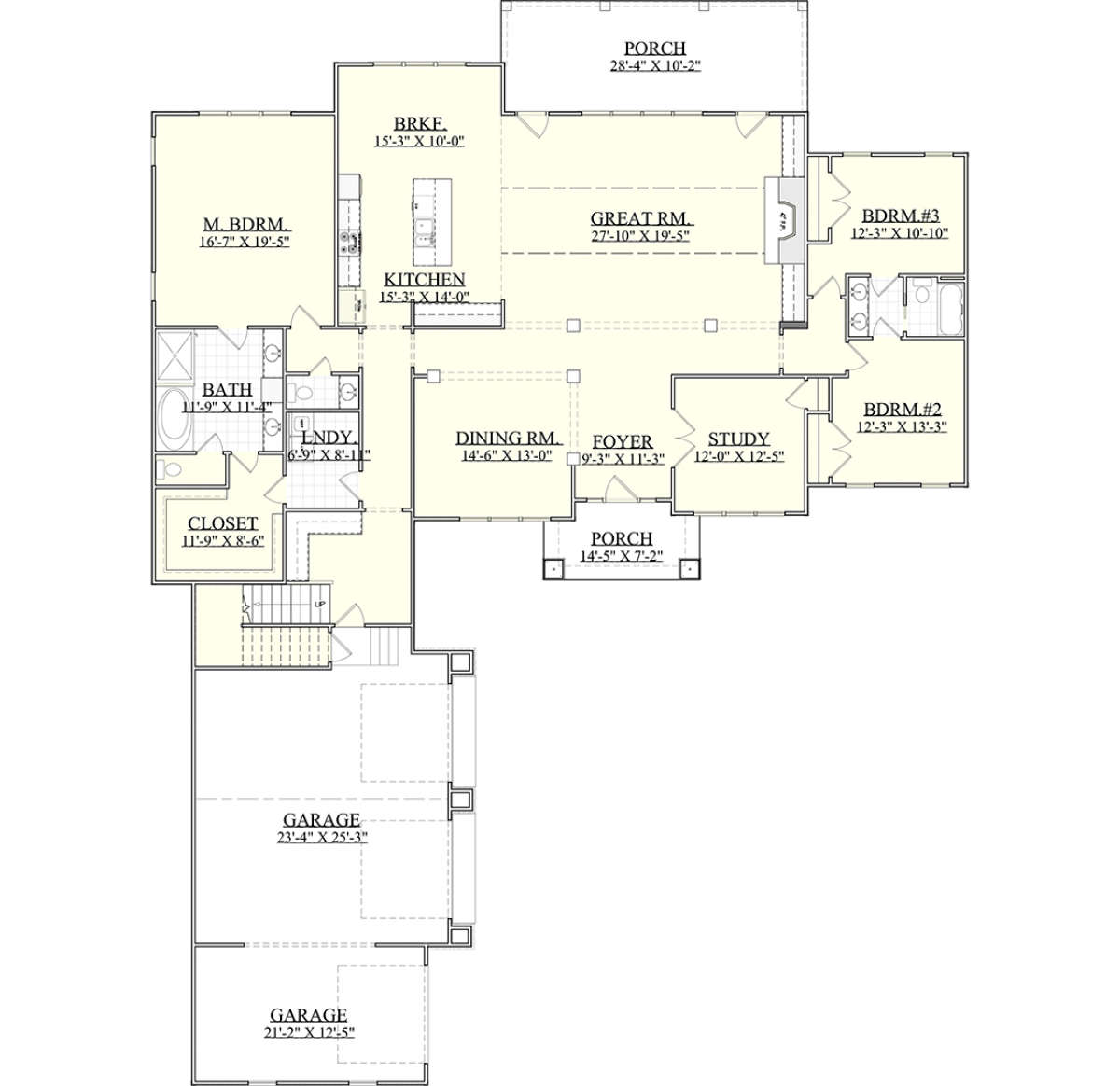 Main Floor  for House Plan #6939-00017
