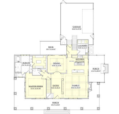 Main Floor  for House Plan #6939-00018