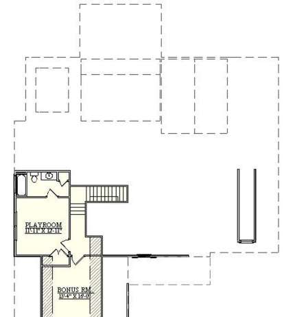 Second Floor for House Plan #6939-00019