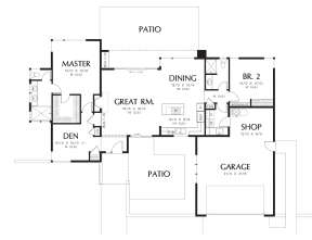 Main Floor  for House Plan #2559-00674